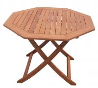 MX Gartentisch achteckig FSC® Eukalyptusholz geölt 110 x 110 x 74cm